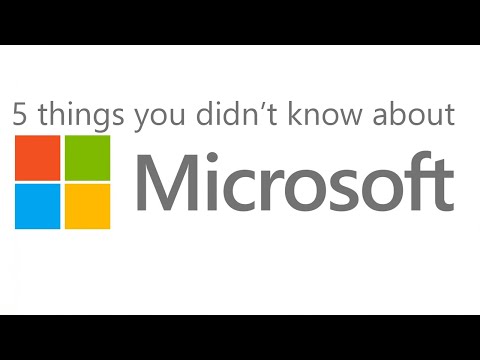 5 Things You Didn&#039;t Know About Microsoft