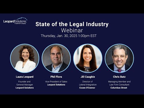 Leopard Solutions&#039; 2024 State of the Legal Industry Webinar