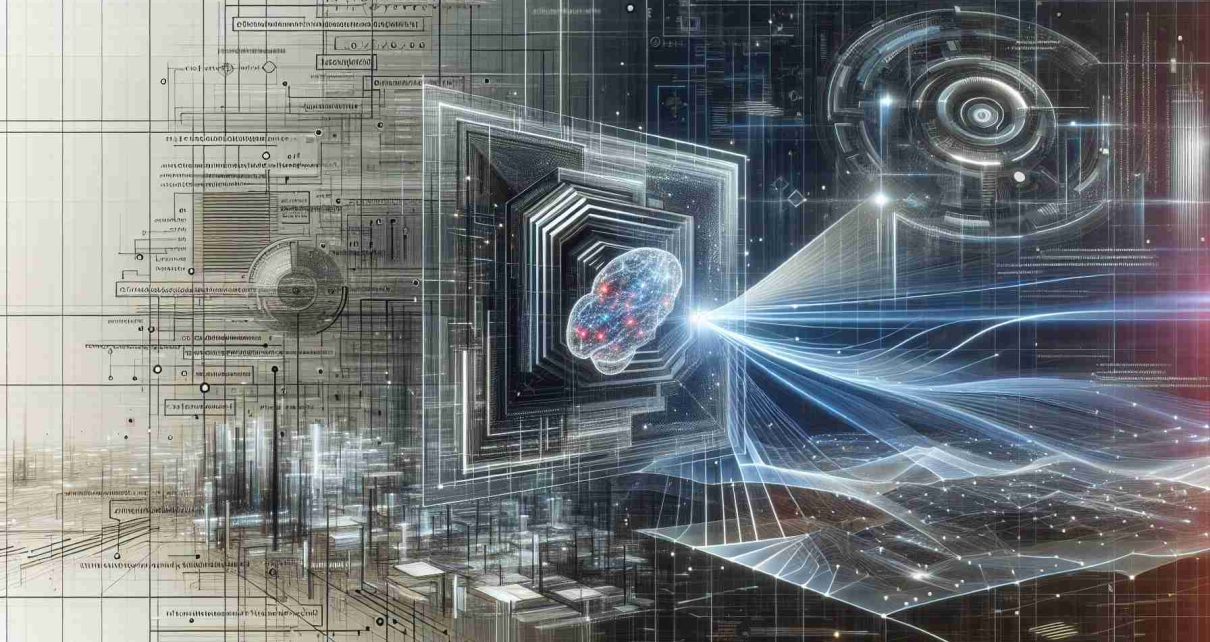 Realistic and high-definition depiction of the emergence of unconventional artificial intelligence models. Visualize it as the rise of innovative structures, creatively showing the transition from traditional programming and data-driven models towards revolutionary cognitive architectures. The image may include depictions of abstract AI diagrams, complex algorithmic blueprints, evolving geometry shapes to symbolize the continual learning and adaptation of these models, and futuristic technological advancements. The overall mood should convey a sense of futuristic progression and technological innovation.